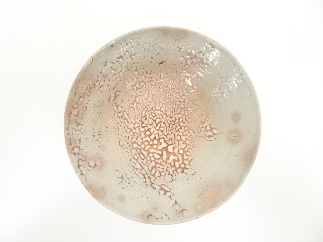 道具 ] - 道具 萩焼 東光山窯 十一代 大和松雁造 平茶碗（共箱